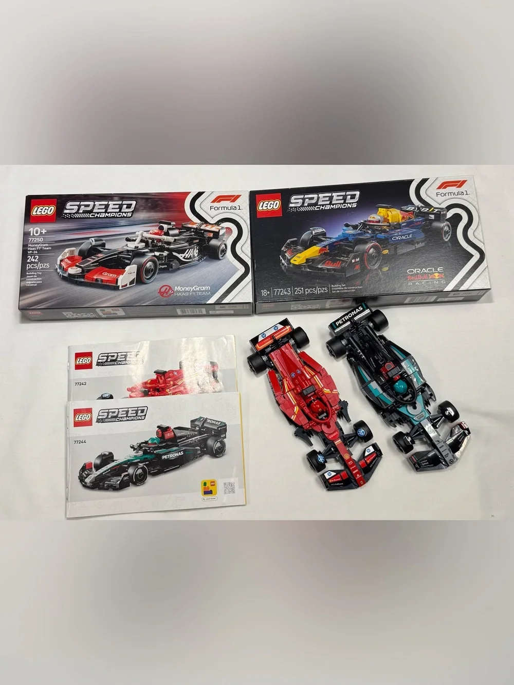 LEGO Speed Champions F1 - 4 Sets